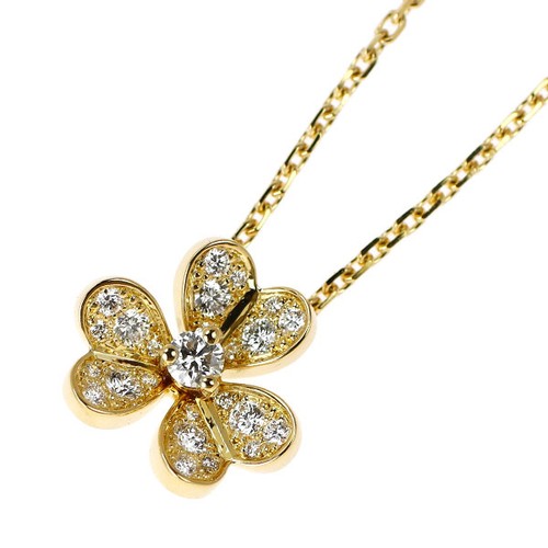 Collier pendentif diamant van - collier,