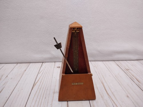 Vintage wooden metronome seth - wooden,