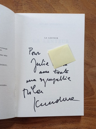 Tres bel envoi signé rare - tres,