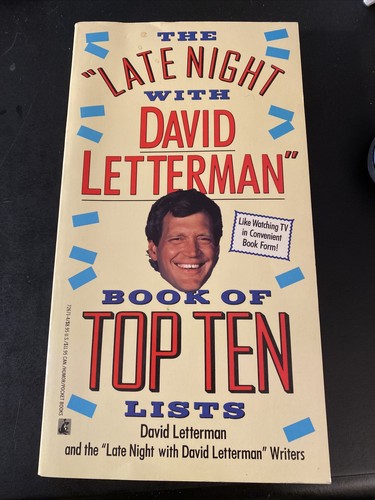 Book top ten lists david - top,