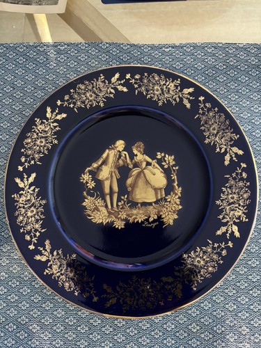 Assiette porcelaine limoges - assiette,