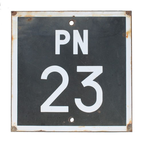 Plaque émaillée 1973 - , /