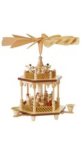 Pyramide de Noël scène de la