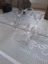6  verres anciens petits