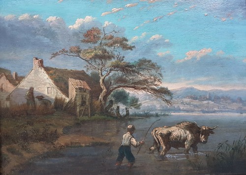 Tableau 18e taureau boeuf
