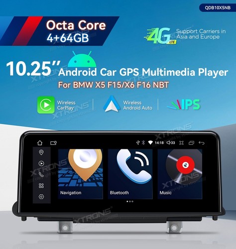 Gps autoradio xtrons qdb10x5nb - gps,