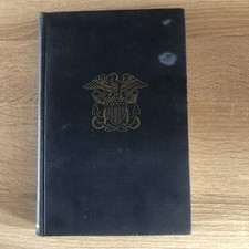 WW2 US NAVY LIVRE MANUEL THE  NAVAL OFFICER'S GUIDE DATEE 1943