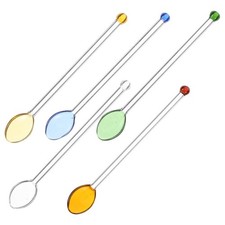  5 Pcs Cuillère À Verrine Accessoire Café De Dessert Cuillères Remuer