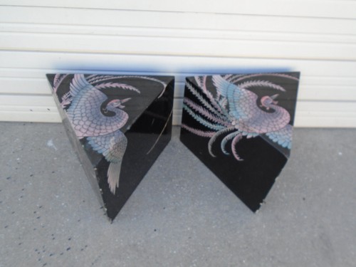 Triangle asian stools side - 2,