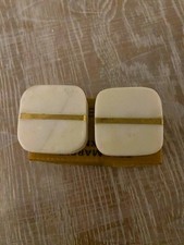 Boutons de portes, tiroirs, …... en marbre et laiton