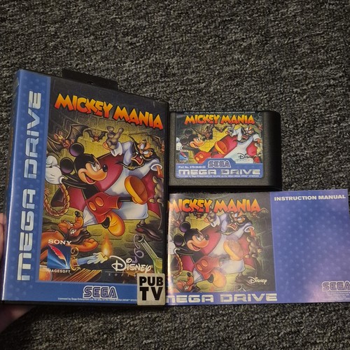 Sega mickey mania - mania, mega