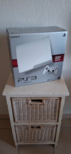 Ps3 slim blanche 320go - slim, en