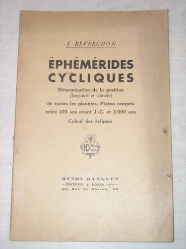 5405 reverchon ephémérides - 5405,
