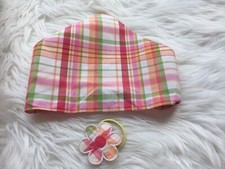 Plaid Head Sun Cover And