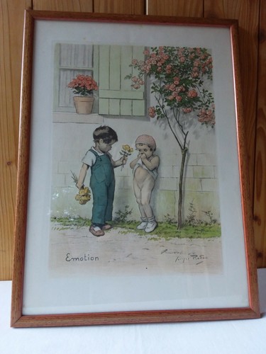 Lithographie georges redon - -,