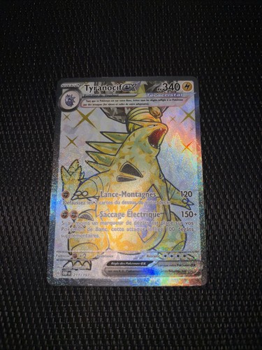 Carte pokémon tyranocif - carte,