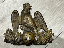 FRANCE : PLAQUE DE SHAKO 8 eme DE LIGNE 1837. INFANTERIE