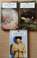 Lot 3 livres Amélie Nothomb