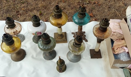 Lots lampes pétrole - lots,