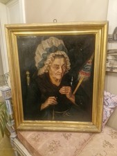 Peinture Anciennne Encadrée