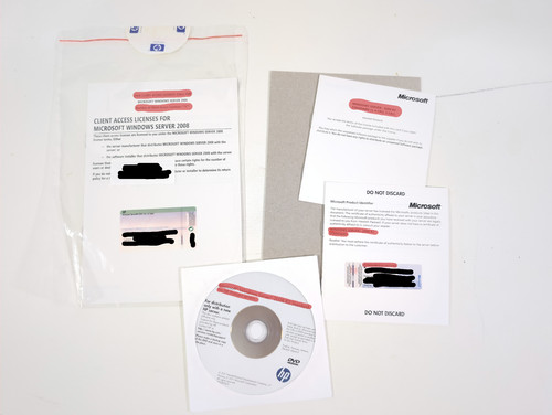 Licence dvd windows server - ms,