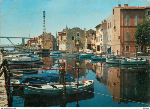 Carte postale martigues - -,
