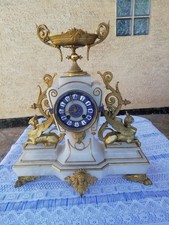 Superbe Pendule en Albatre