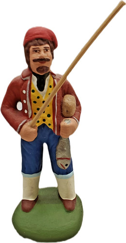 Santon pêcheur à la - pêcheur,