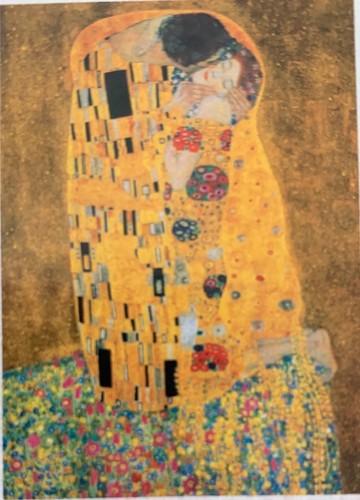 Gustav klimt kiss - gustav, klimt,kiss,rare