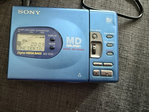 Lot sony minidisc baladeur - lot,
