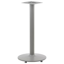 Pied de table pour pub, hôtel, restaurant, gris, h=110 cm, NY-B006 ∅ 45 cm