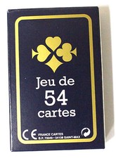 Jeu 54 Cartes Brigde Poker