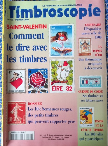 Timbroscopie 176 dossier - timbroscopie, n°176