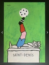 Affiche originale « SAINT-DENIS » - Savignac - 1995