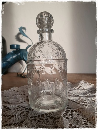 Flacon guerlaïn ancien rare - flacon,
