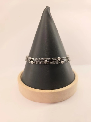 Bracelet blanc 750 1000 - bracelet, or