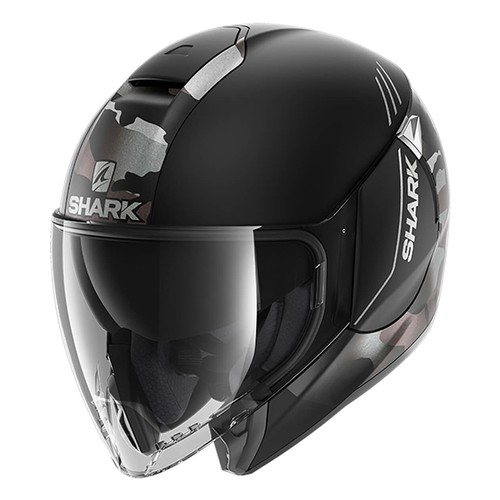 Casque jet shark city cruiser - jet,