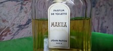 ANCIEN FLACON MAKILA JEAN PATOU PARFUM DE TOILETTE 13CM RARE