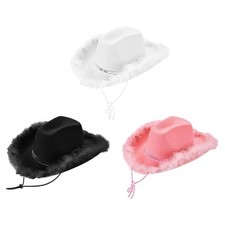 Chapeau de cow-girl plume