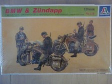 Maquette WWII Italeri Ref 316 BMW & Zündapp KS 750