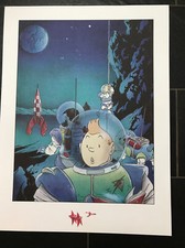 Affiche poster tintin a - tintin, on