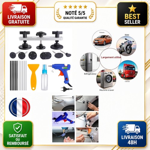 Kit débosselage sans peinture - sans,