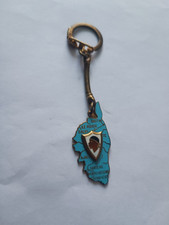 Porte-clés émaillé Ile de