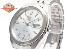 Montre Homme Vintage 1995 [NEAR MINT] SEIKO 5 7S26-0420 Silver Day Date AT JAPAN