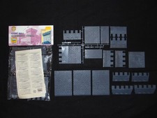 lot stone wall 1/72 forteresse