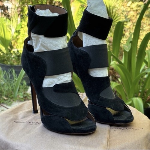 Alaia black suede strappy - alaia,