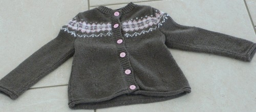 Ans gilet cardigan - 2, fait