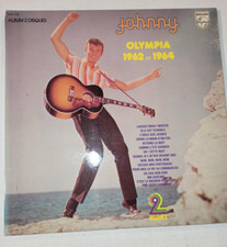 JOHNNY HALLYDAY OLYMPIA 1962 ET 1964 VINYLE 33 TOURS  COVER  ORIGIN 1976