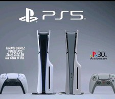 Coque PS5 30ᵉ Anniversaire – Faceplate Édition Collector Rétro (Slim)