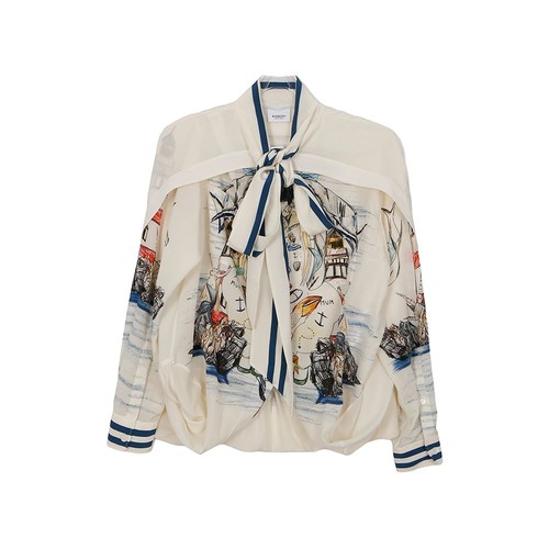 Burberry chemise cape marine - burberry,